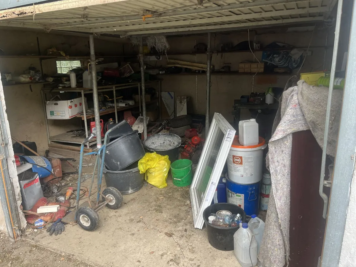 Garage vorher